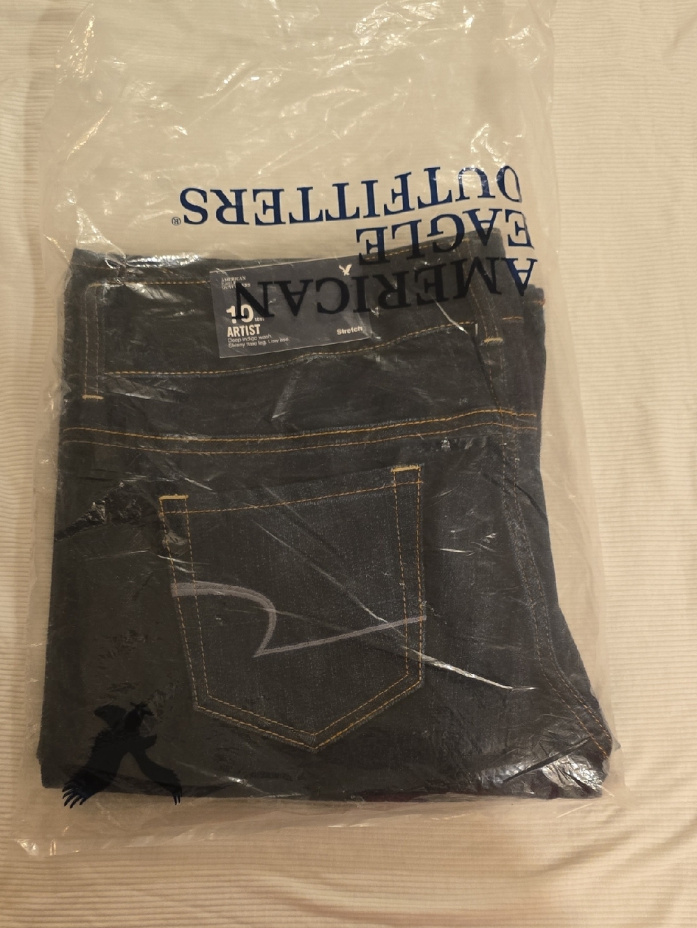 American Eagle Outfitters Dark Blue Artist Jeans